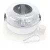 Alecto BW-04 mikrovlnný sterilizátor fliaš biely