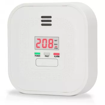 Alecto COA4010 hlásič oxidu uhoľnatého s LCD displejom