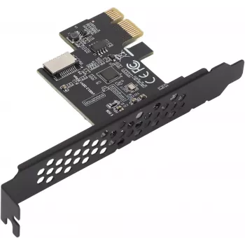 GEMBIRD UPC-U3 PCI-Express USB 3.2 Gen 1 karta, 2x Type-A, SATA napájanie, ASMedia čipset