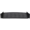 DSIT DS-FH2U400 2U pevná polica pre nástenné skrine s hĺbkou 600 mm, hĺbka 400 mm, čierna