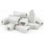 DSIT DANICOM RJ45 káblová priechodka biela - 10 kusov (DC-RJ45-BOOT-WHITE-10PCE)