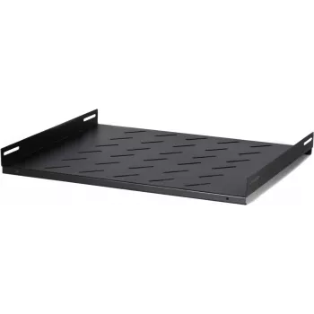 DSIT DS-FH60Wand 1U pevná polica pre nástenné skrine s hĺbkou 600 mm, zaťaženie 25 kg, čierna