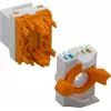 DS-IT CAT6 UTP keystone konektor samica bezskrutkový Twist (DS-KC-UTP6-TL-T)