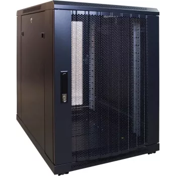 DSIT 15U mini serverová skriňa s perforovanými prednými dverami 600x600x860 mm (DS6615PP-MINI)