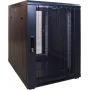 DSIT 15U mini serverová skriňa s perforovanými prednými dverami 600x600x860 mm (DS6615PP-MINI)