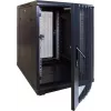 DSIT 15U mini serverová skriňa s perforovanými prednými dverami 600x600x860 mm (DS6615PP-MINI)