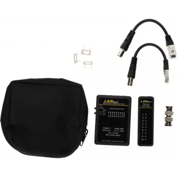 Tester sieťových káblov DSIT DC-CABLETEST-PRO pre U/UTP, F/UTP a SF/UTP, Cat5/Cat6