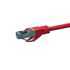 DSIT CAT 6a sieťový kábel LSOH - S/FTP - 1,50 m - červený (DC-6A5-015)