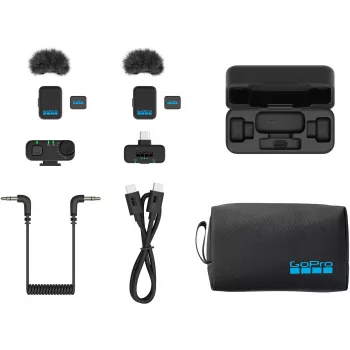 GoPro bezdrôtový mikrofón kompletná sada, EU (AWMIC-010-EU)