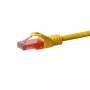 Sieťový kábel DSIT DC-67-100 CAT6 U/UTP, 10 m, žltý, 100 % meď