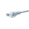 DSIT CAT5e U/UTP Ethernet patch kábel, 0,25 m, biely, 100 % meď, RJ45, Gigabit