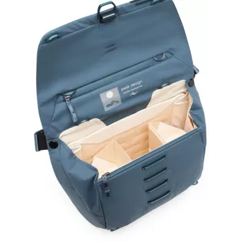 Peak Design Everyday Messenger V2 taška cez rameno, 13L, ocean (BEDM-13-DS-3)