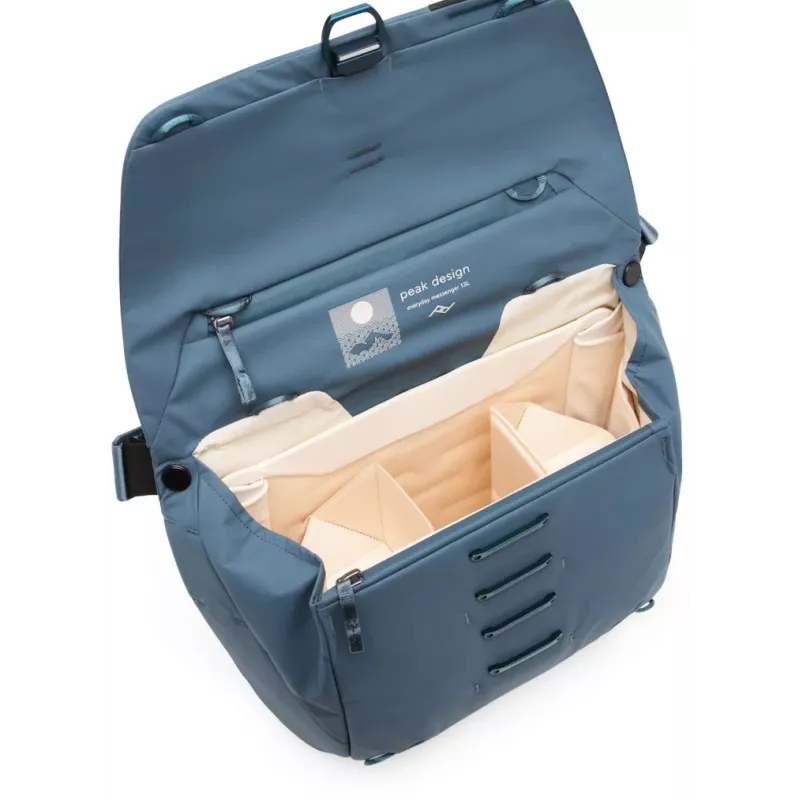 Peak Design Everyday Messenger V2 taška cez rameno, 13L, ocean (BEDM-13-DS-3)