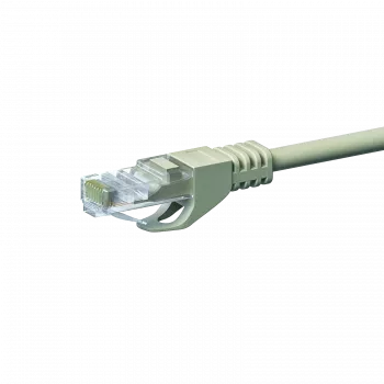 DSIT CAT 5e U/UTP sieťový patch kábel, 0,25 m, sivá, CCA, RJ45