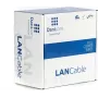 DSIT DANICOM CAT6A S/FTP 100m LSZH Fca bulk sieťový inštalačný kábel
