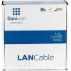 DSIT DANICOM CAT6A S/FTP 100m LSZH Fca bulk sieťový inštalačný kábel