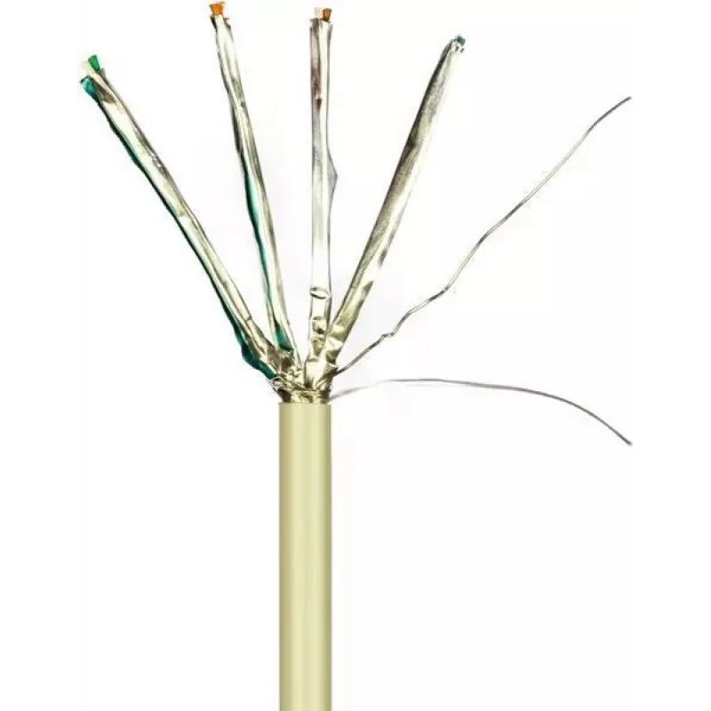 DSIT DANICOM CAT6A S/FTP 100m LSZH Fca bulk sieťový inštalačný kábel