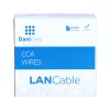 DSIT CAT5e F/UTP 50m flexibilný sivý CCA sieťový kábel na cievke (DC-FTP5CCA50-GRY)
