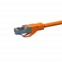 DSIT CAT 6a S/FTP LSOH sieťový kábel 15m oranžový (DC-6A6-150)
