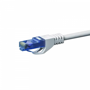DSIT CAT6a sieťový kábel 100% meď - U/UTP - 1 meter - biely (DC-U6A2-010)