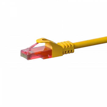Sieťový kábel DSIT DC-67-075 CAT6 U/UTP, 7,5 m, žltý, 100 % meď