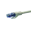 DSIT CAT6a sieťový kábel 100% meď - U/UTP - 15 metrov - sivý (DC-U6A1-150)