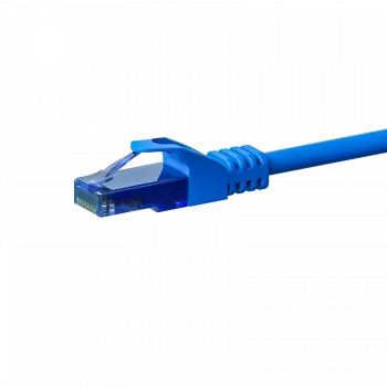 DSIT CAT6a U/UTP 100% medený sieťový patch kábel, 15 m, modrá (DC-U6A4-150)