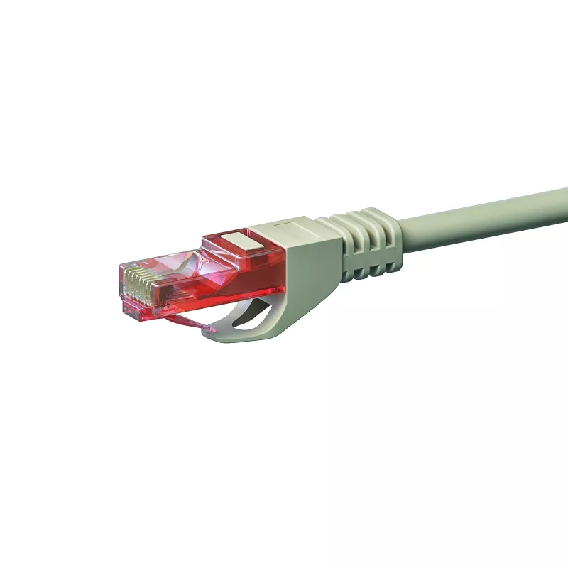 DSIT CAT6 U/UTP 30 m sivý 100% medený sieťový patch kábel (DC-61-300)