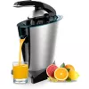 Cecotec Essential Vita Hyden 600 Steel elektrický lis na citrusy – nerez/čierna, 600 W