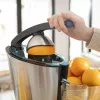 Cecotec Essential Vita Hyden 600 Steel elektrický lis na citrusy – nerez/čierna, 600 W