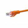DSIT CAT5e sieťový kábel U/UTP 2m oranžový 100% meď (DC-56-020)