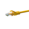 DSIT CAT5e U/UTP sieťový patch kábel, 7m, žltý, 100% meď, RJ45, Gigabit Ethernet