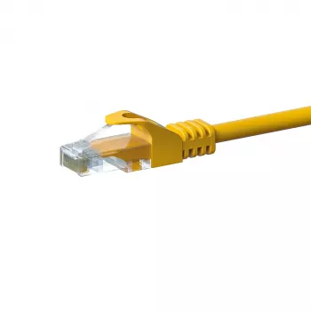 DSIT CAT5e sieťový kábel U/UTP 50 m žltý 100 % meď