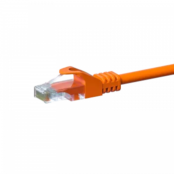 DSIT CAT 5e U/UTP sieťový kábel 5 m oranžový CCA RJ45 Ethernet patch kábel