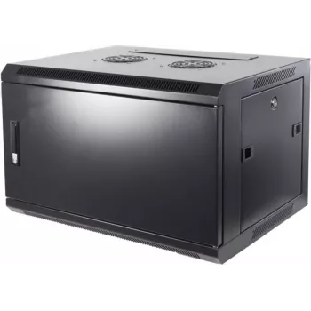DSIT 4U nástenná serverová skriňa s kovovými dverami 600x450x280 mm