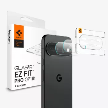Spigen Optik Pro Glas.tR EZ Fit ochrana kamery 2 ks balenie pre Google Pixel 11 priehľadná