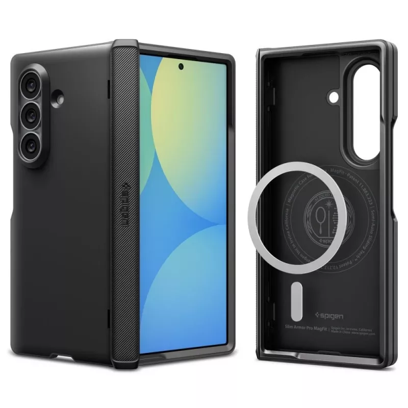 Spigen Slim Armor Pro MagSafe puzdro pre Samsung Galaxy Z Fold 8 Ultra čierna
