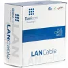 DSIT DANICOM CAT6 UTP 100m vonkajší kábel s plným vodičom, PE plášť, Fca