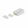 DSIT UTP RJ45 CAT6a sieťový konektor samec pre flexibilné káble - 10 ks balenie