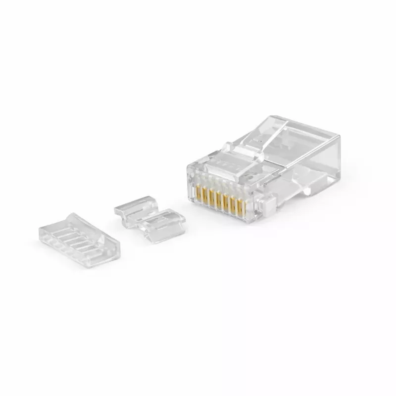 DSIT UTP RJ45 CAT6a sieťový konektor samec pre flexibilné káble - 10 ks balenie