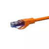 DSIT CAT6a sieťový kábel 100% meď U/UTP 3m oranžový (DC-U6A6-030)