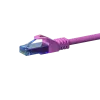 DSIT CAT6a U/UTP patch kábel, 100% meď, RJ45, 5m, ružový