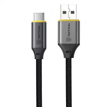 Tactical Fast Rope Aramid 2.0 kábel USB-A/USB-C 1m