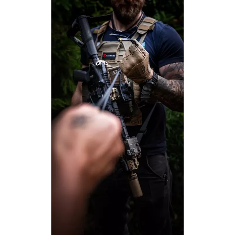 Tactical Fast Rope Aramid 2.0 kábel USB-A/USB-C 1m