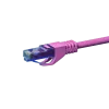 DSIT CAT6a U/UTP 100% meď sieťový kábel, 15m, ružová