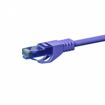 DSIT CAT6a sieťový kábel 100% meď - U/UTP - 30 metrov - fialový (DC-U6A8-300)