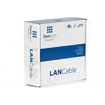 DSIT DANICOM CAT6 UTP 50m plný vodič LSZH (Dca) kábel