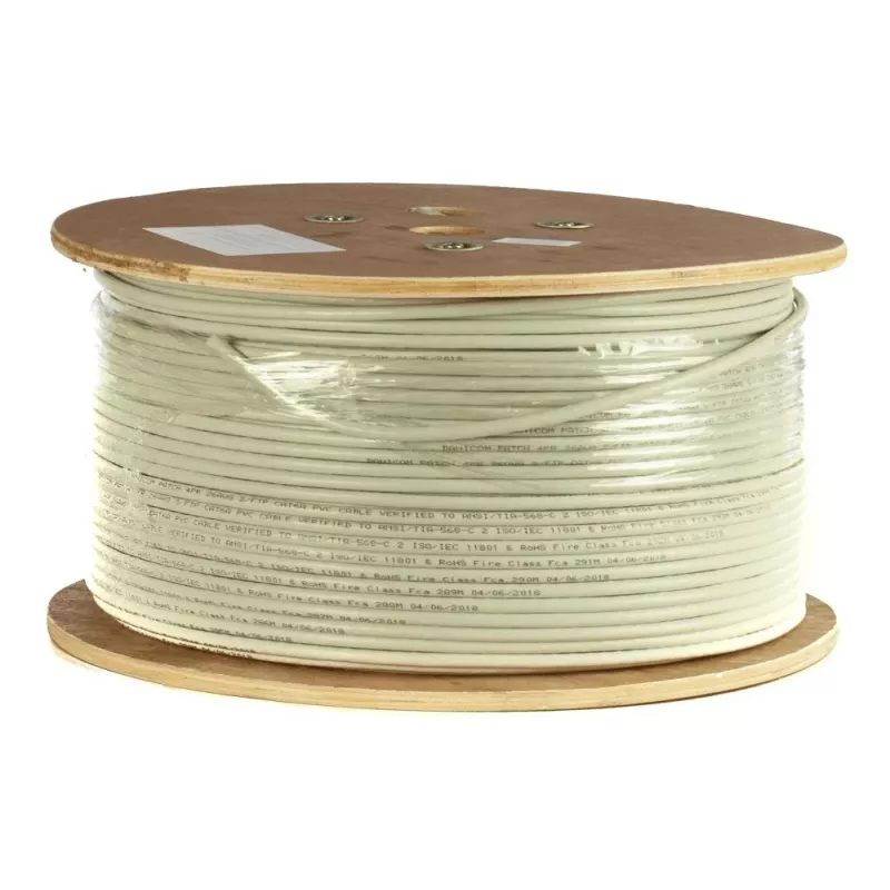 DSIT DANICOM CAT6A 100% medený U/UTP 305m Solid Core kábel - LSZH (Cca) (DC-UTP6A-305S-CCA)