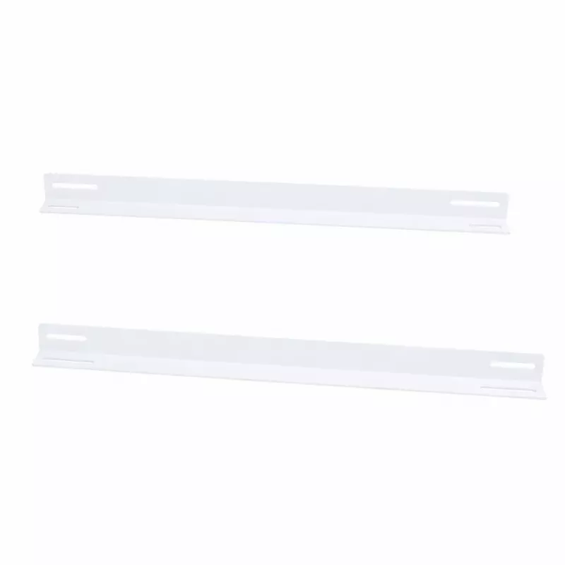 DSIT 19 palcové rackové lišty pre 450 mm hlboké nástenné skrine - biela