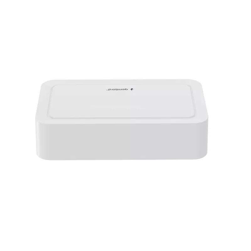 Gembird NSW-G5-02 5-portový Gigabit Ethernet switch - biela